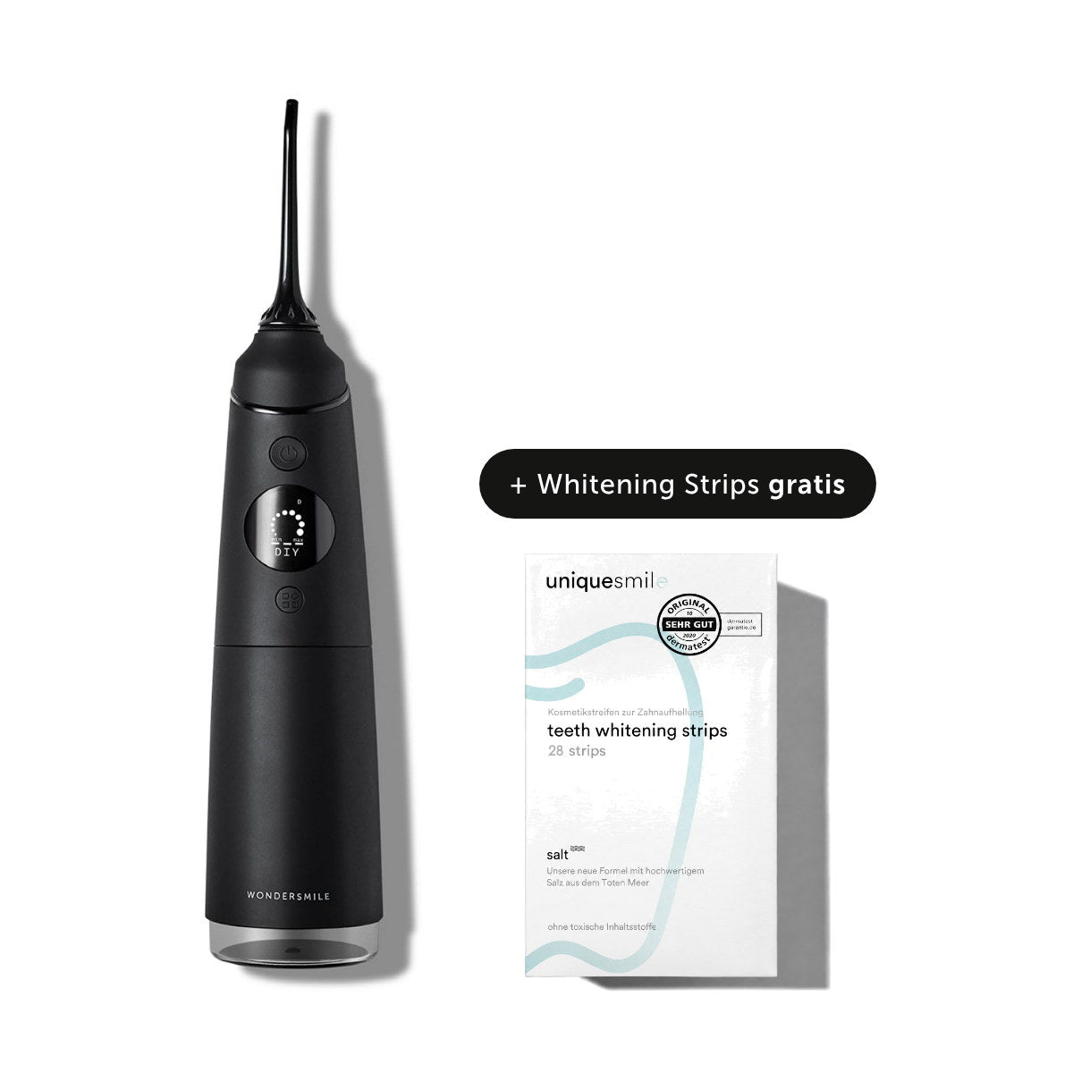 Munddusche Waterflow + Gratis Whitening Strips