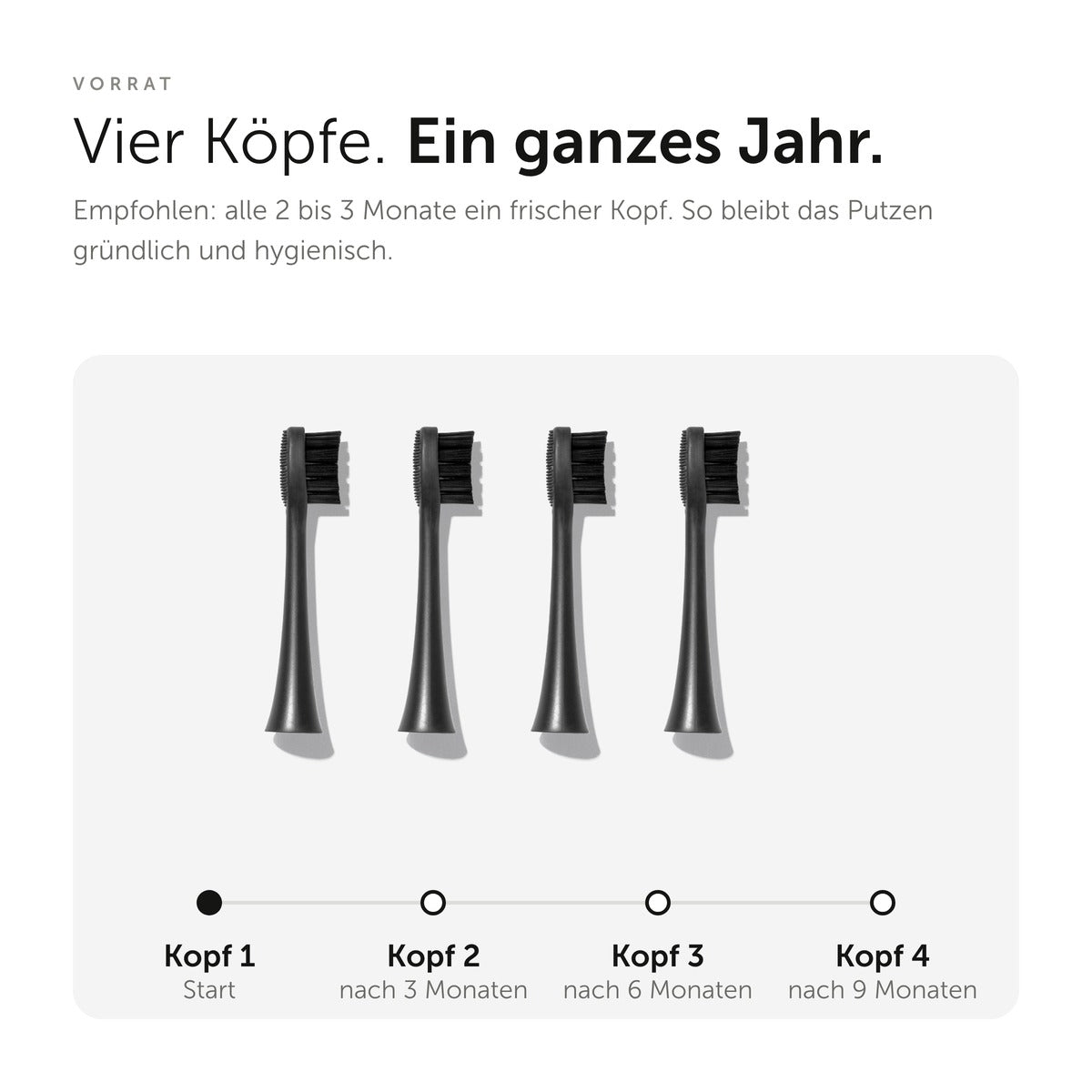 Bürstenköpfe Hard - WonderSmile GmbH